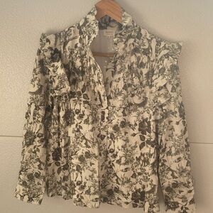 Floral Print Blouse